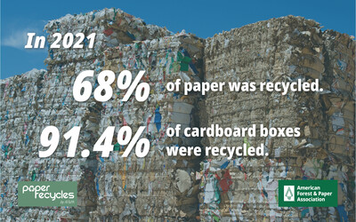 Unpacking Continuously High Paper Recycling Rates 