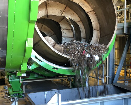 Juno clave extracts recyclable materials from municipal waste