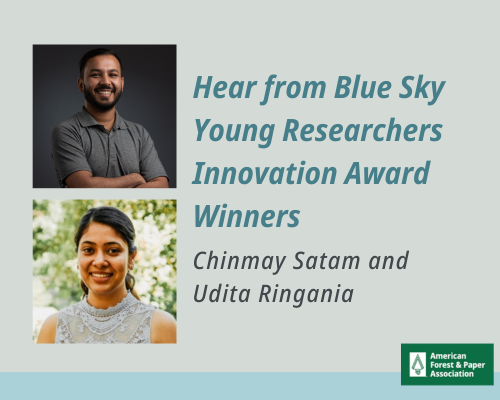 Hear from Blue Sky Young Researchers Innovation Award Winners Chinmay Satam and Udita Ringania