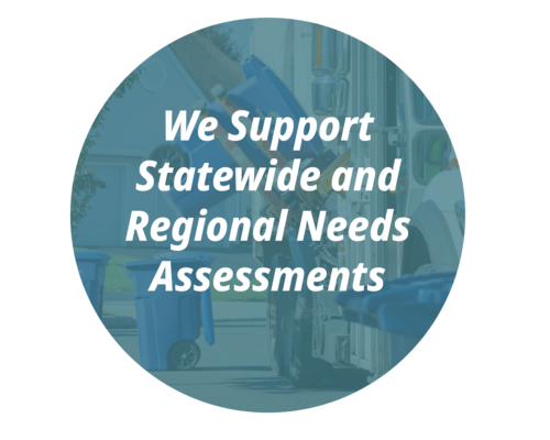 We support statewide and regional needs assessments.