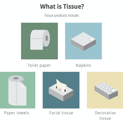 What's the Difference? Tissues, napkins, kleenex, and other paper