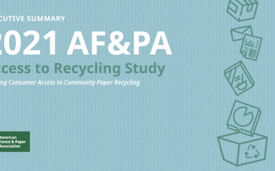 2021 AF&PA Access to Recycling Study